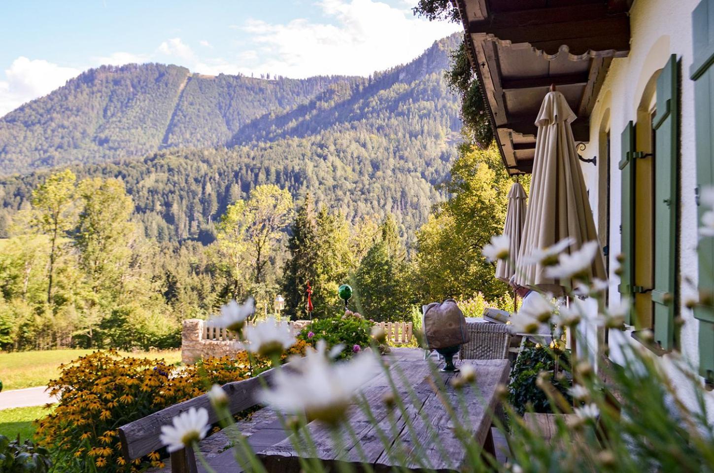 Appartamento Almbauernhof Ruhpolding Esterno foto