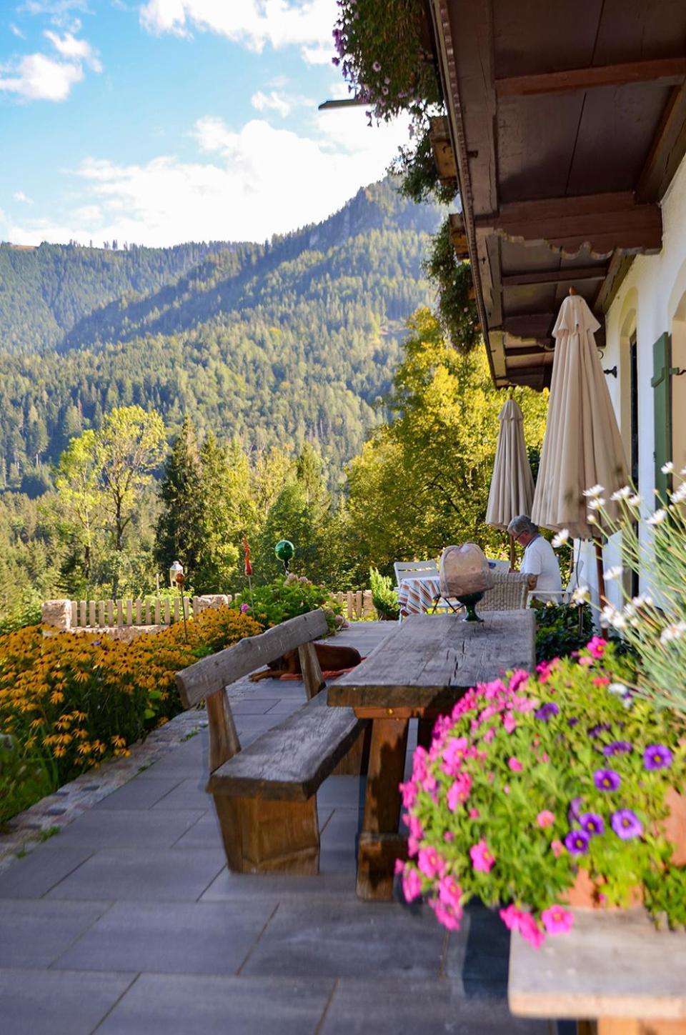 Appartamento Almbauernhof Ruhpolding Esterno foto