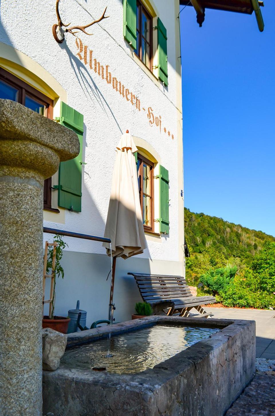 Appartamento Almbauernhof Ruhpolding Esterno foto