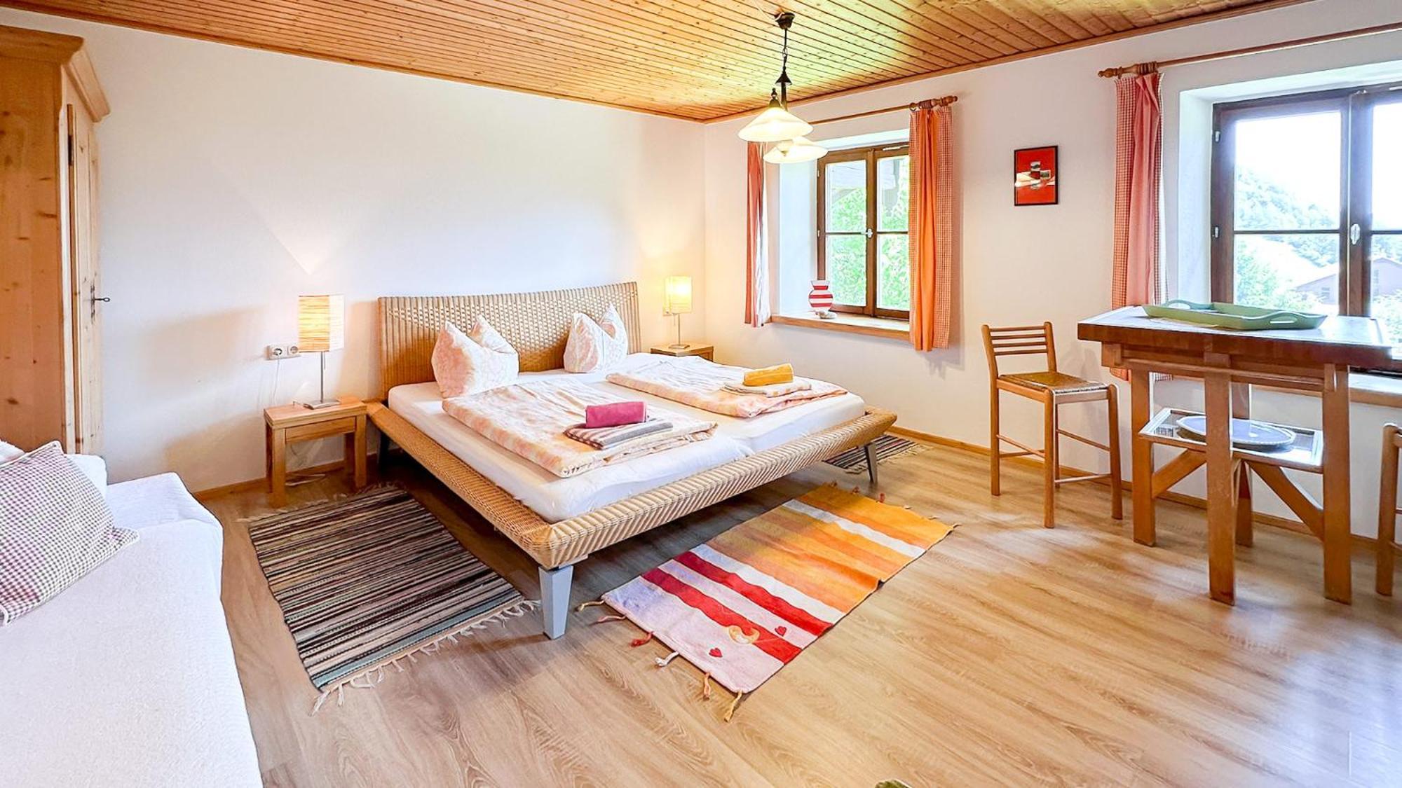 Appartamento Almbauernhof Ruhpolding Esterno foto
