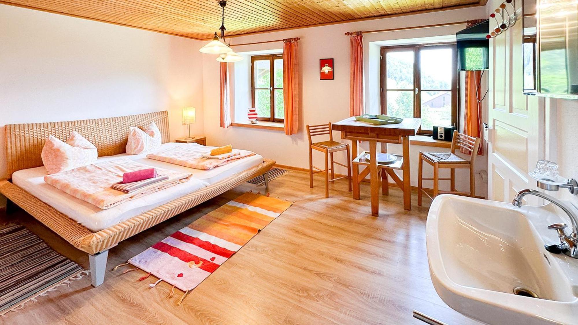 Appartamento Almbauernhof Ruhpolding Esterno foto