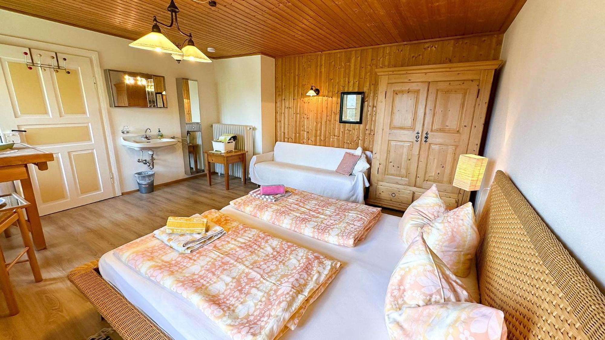 Appartamento Almbauernhof Ruhpolding Esterno foto