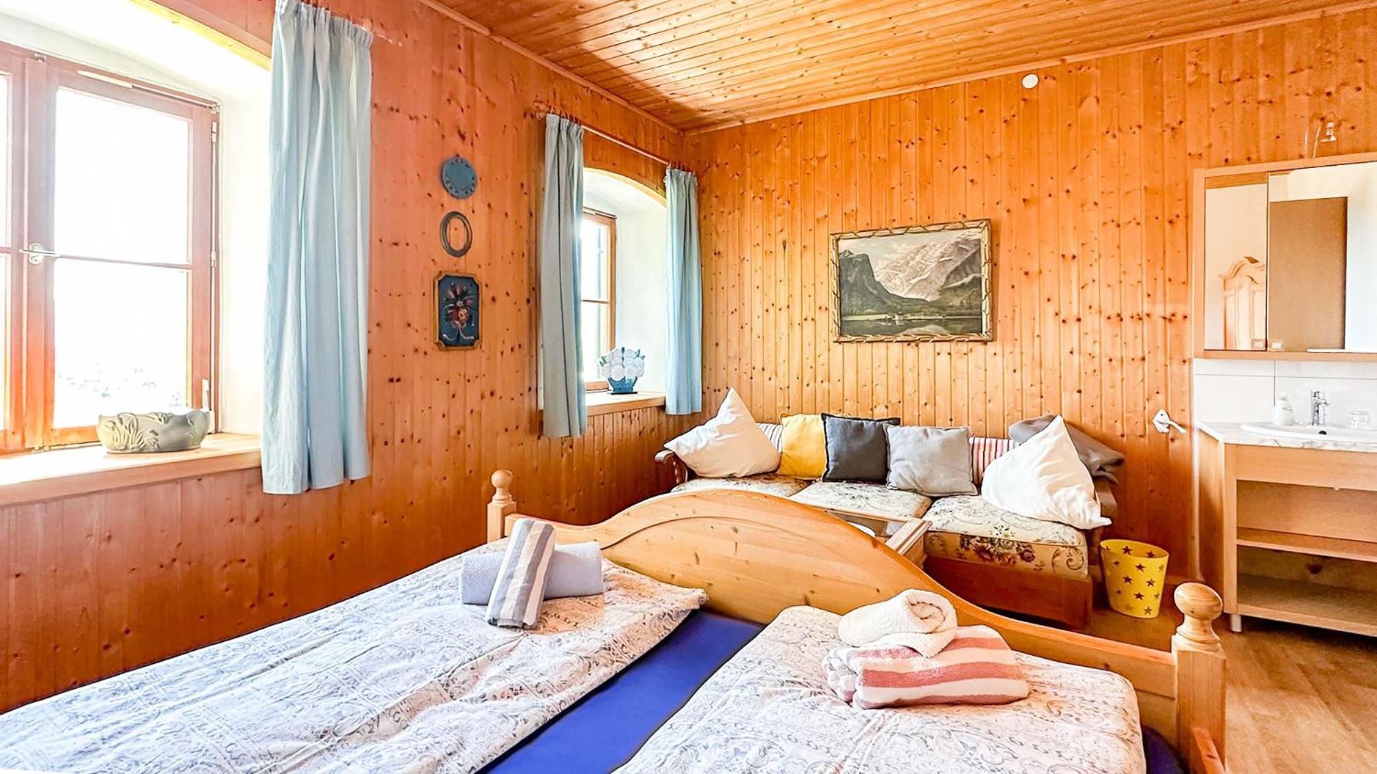 Appartamento Almbauernhof Ruhpolding Esterno foto