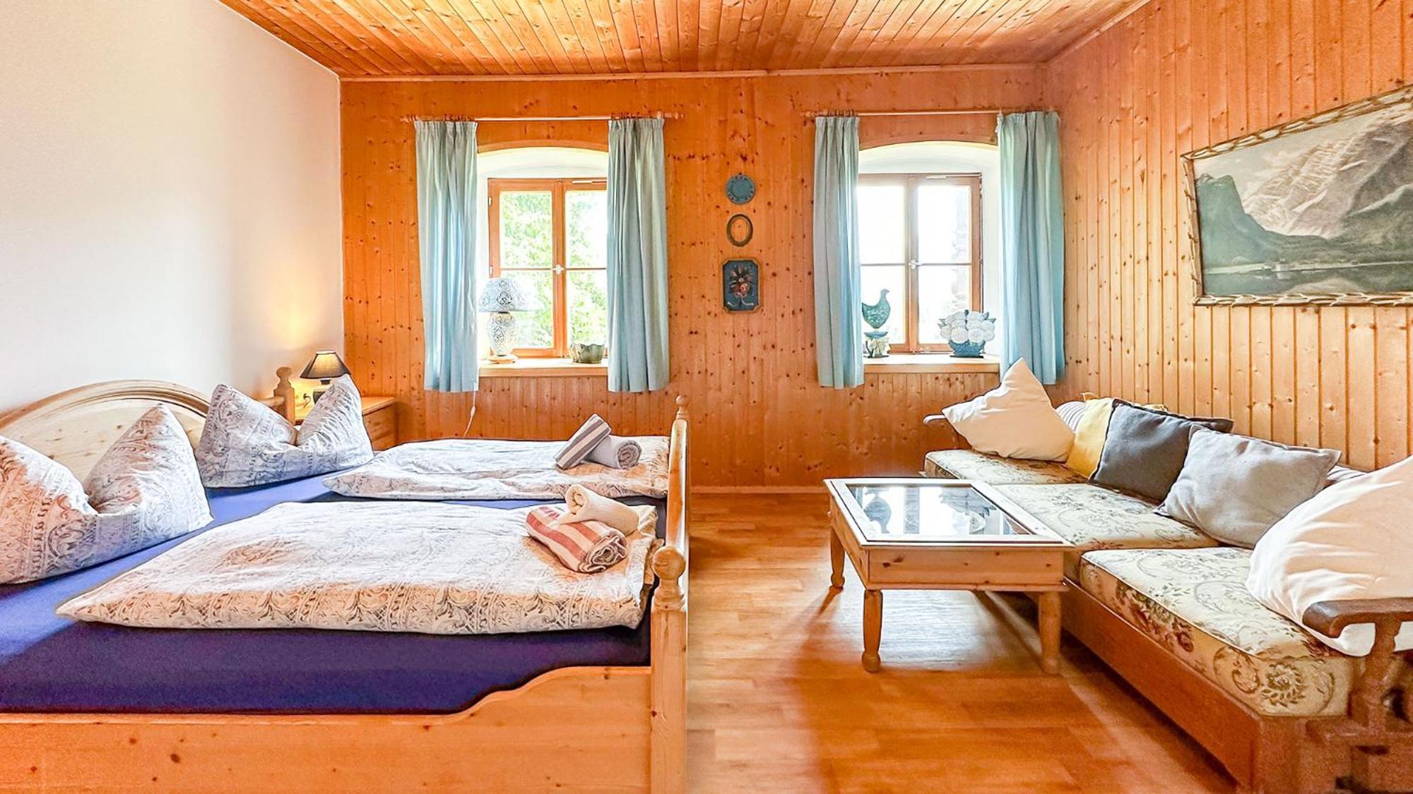 Appartamento Almbauernhof Ruhpolding Esterno foto