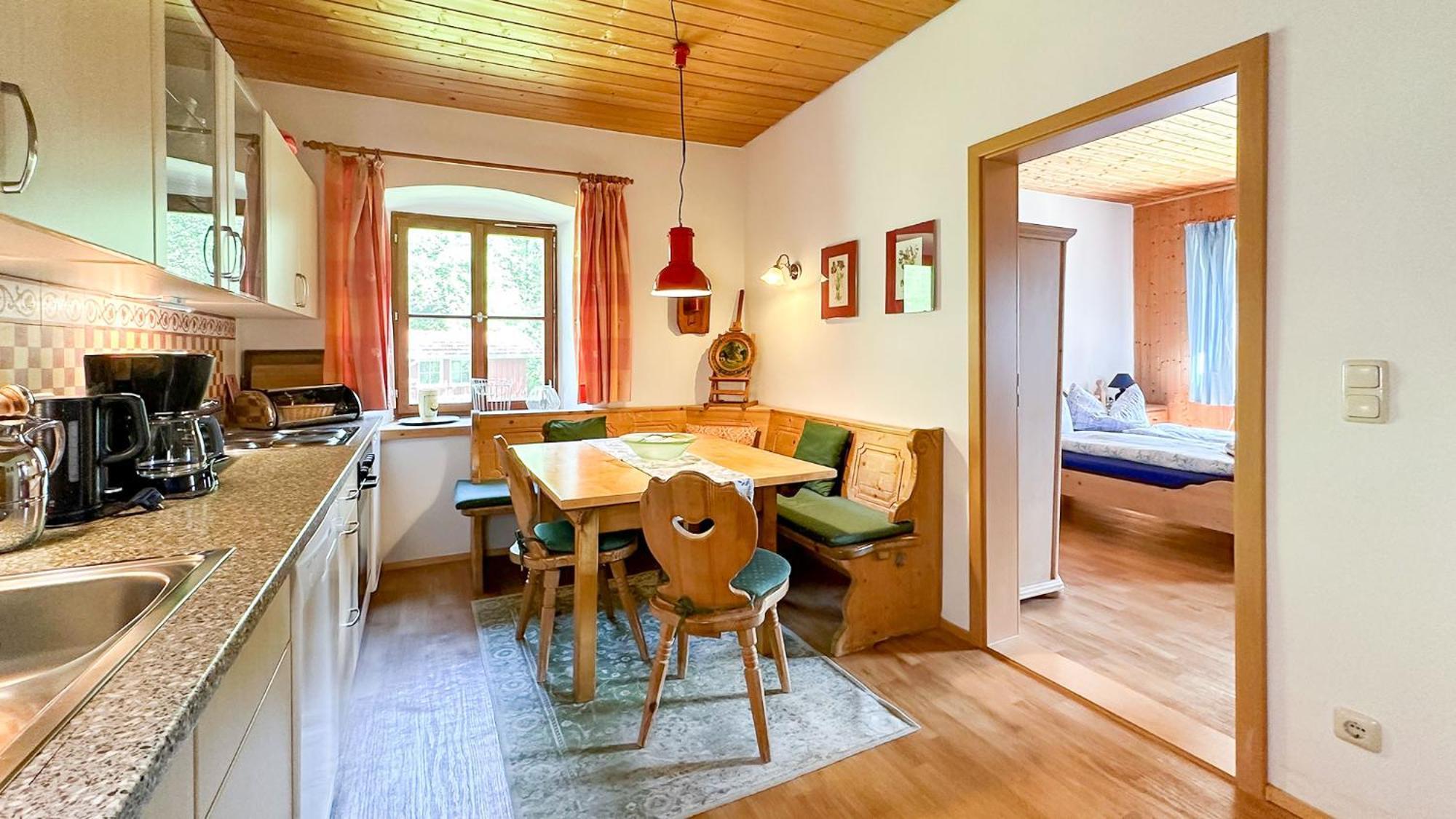 Appartamento Almbauernhof Ruhpolding Esterno foto