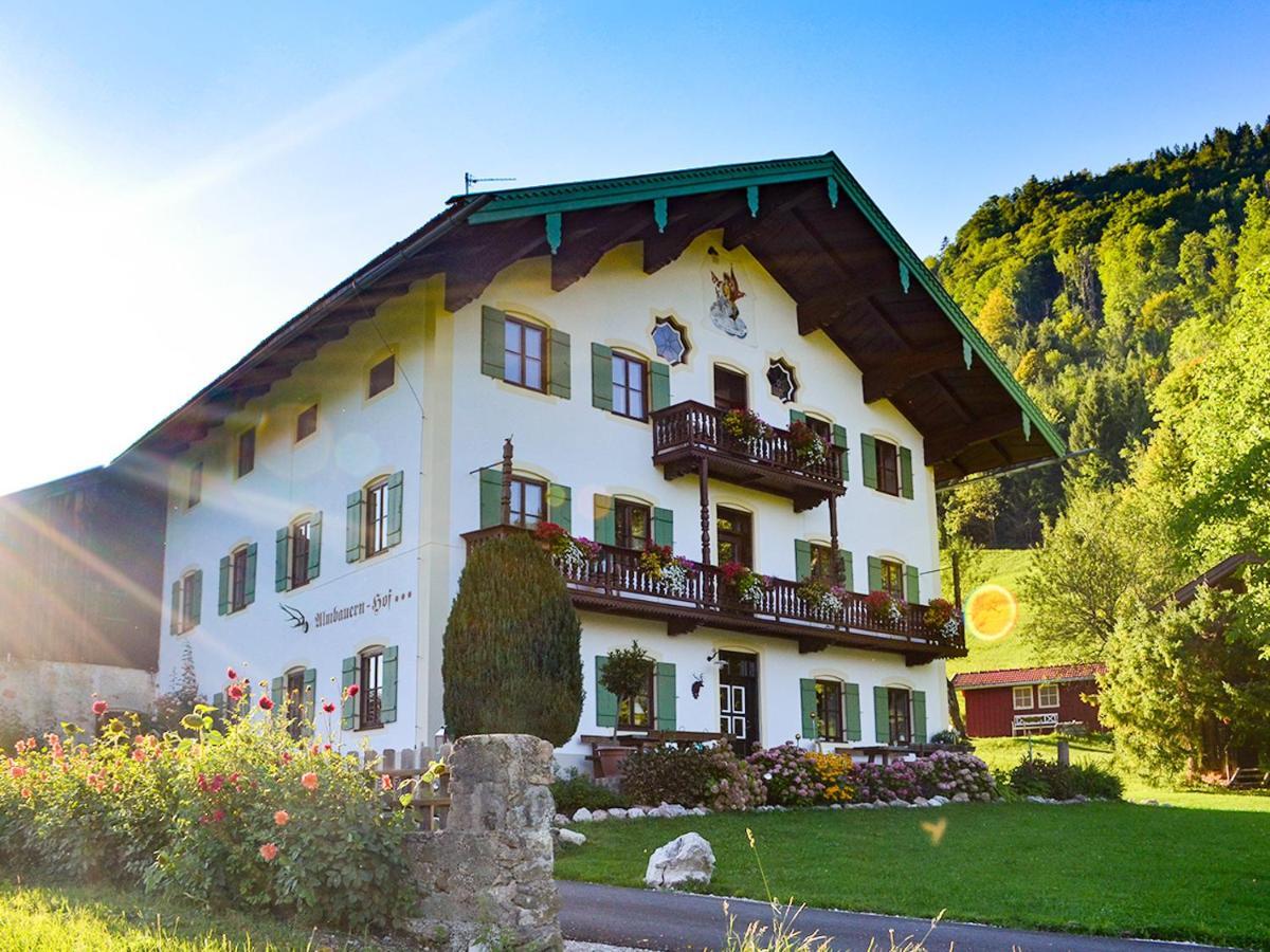 Appartamento Almbauernhof Ruhpolding Esterno foto