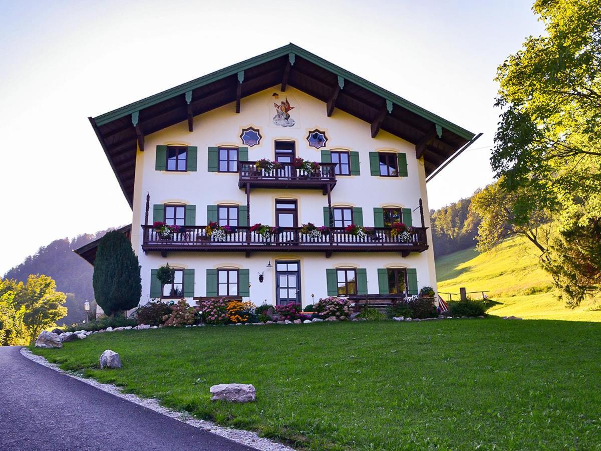 Appartamento Almbauernhof Ruhpolding Esterno foto