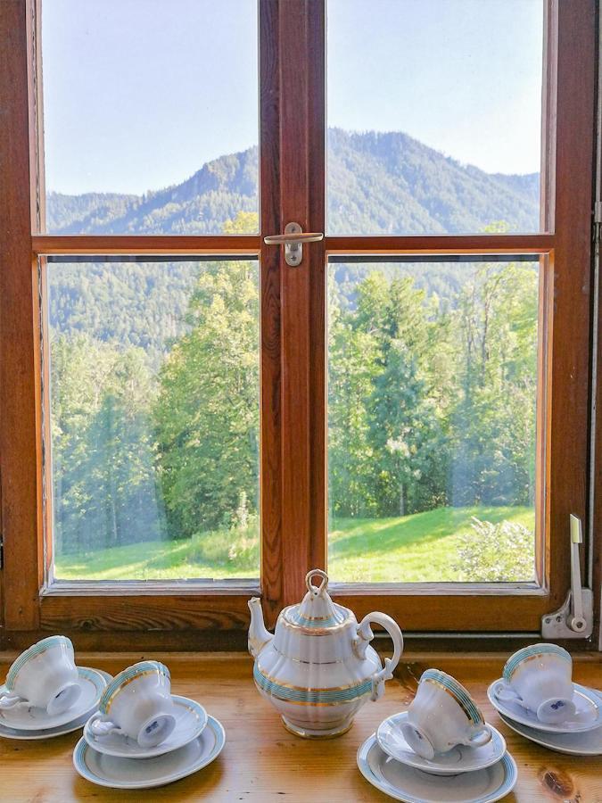 Appartamento Almbauernhof Ruhpolding Esterno foto